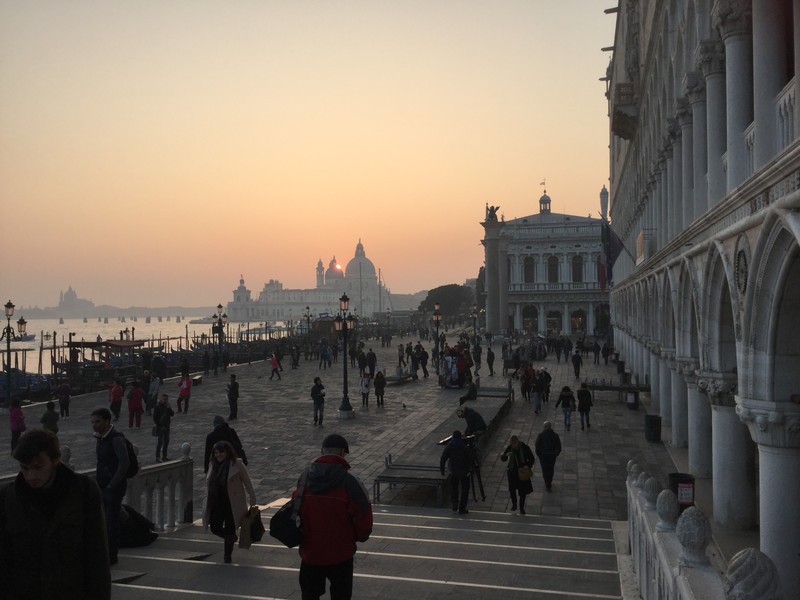 Sunset over San Marco 