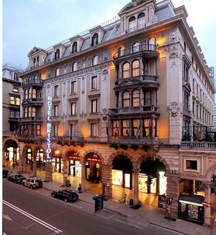 Our hotel in Genoa. 