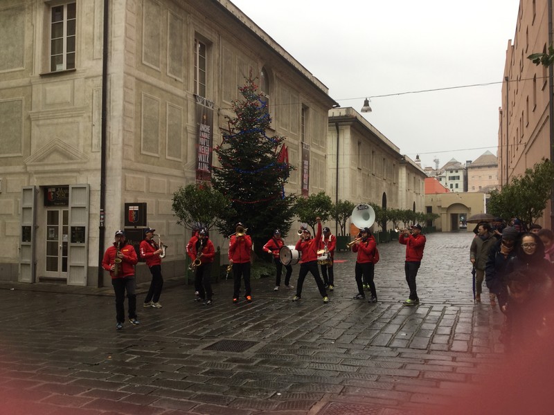 Santa brass band 