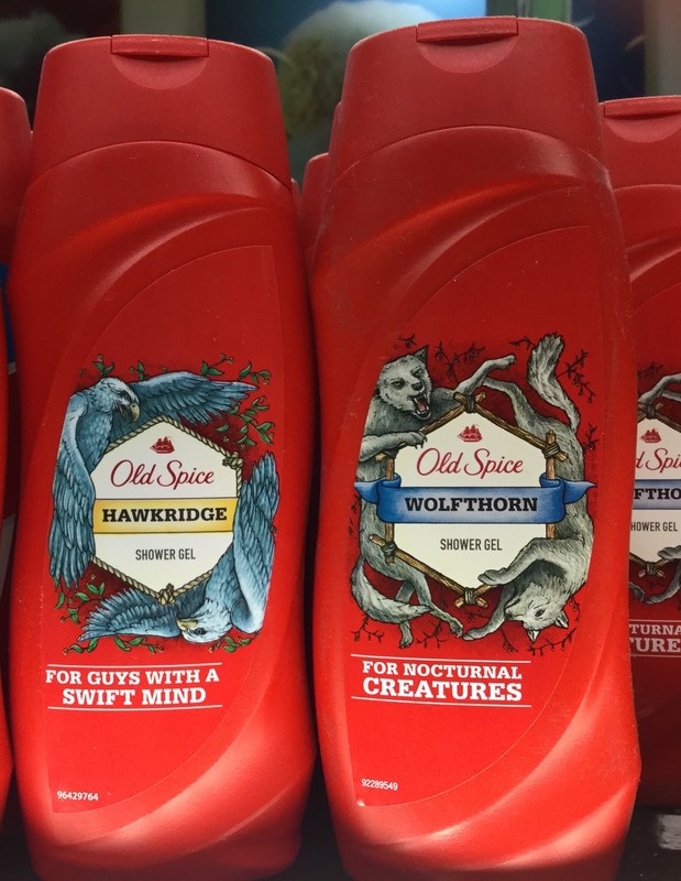 Fancy you can get a swift mind from using Old Spice!