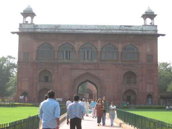 Red Fort from inside