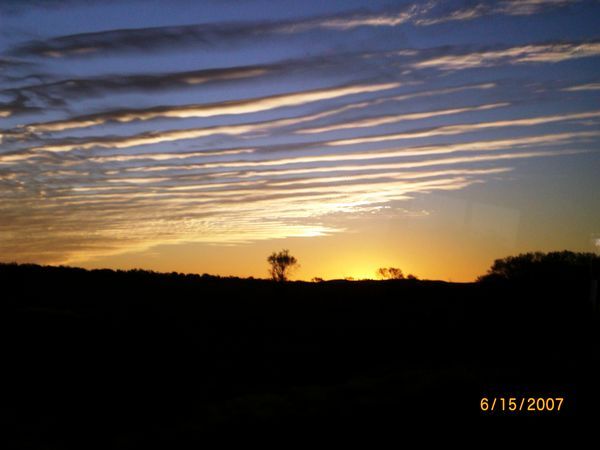 Outback sunset (1 of 2)