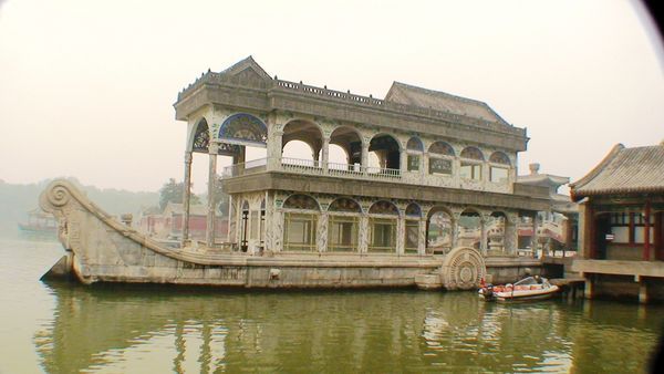 The marble boat at the summer palace