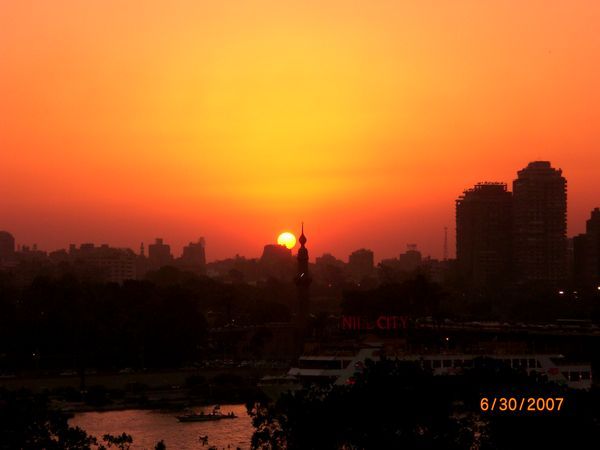 Last sunset over Cairo (2 of 2)