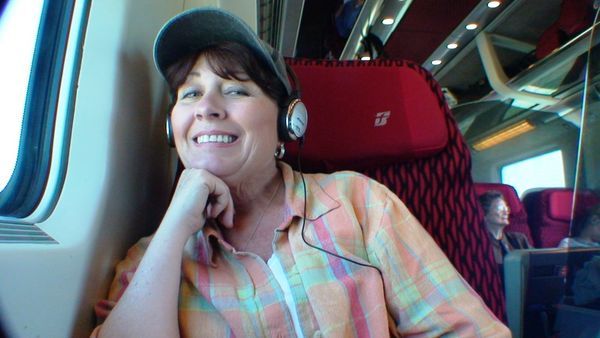 On the train to Florence