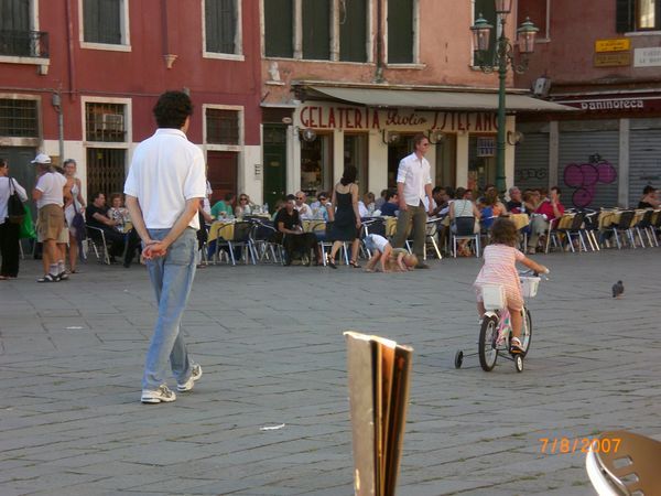 Training wheels in Venice