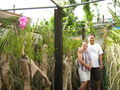 the sweet couple in the orchidarium