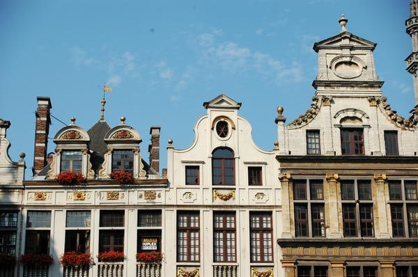 Brusselian building fronts