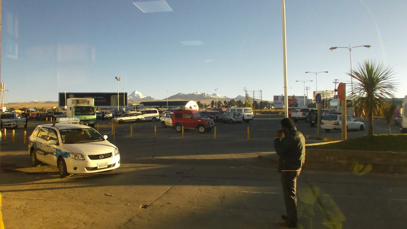 View from Aeropuerto de La Paz-El Alto