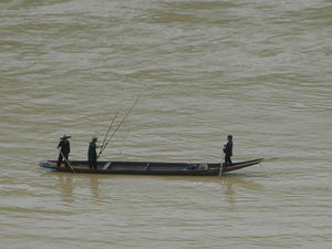Fishermen on a Boat