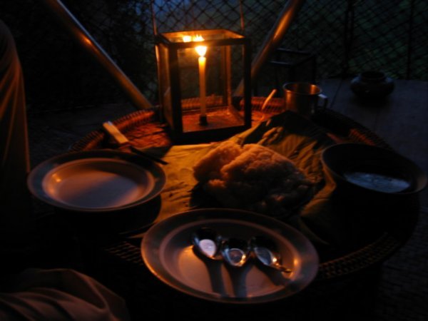 candlelight dinner