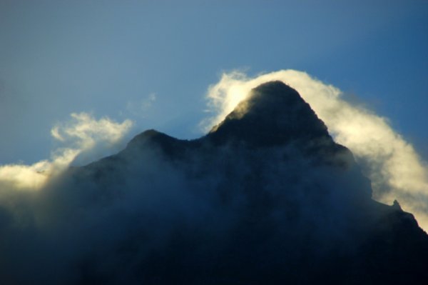 cloudy peak