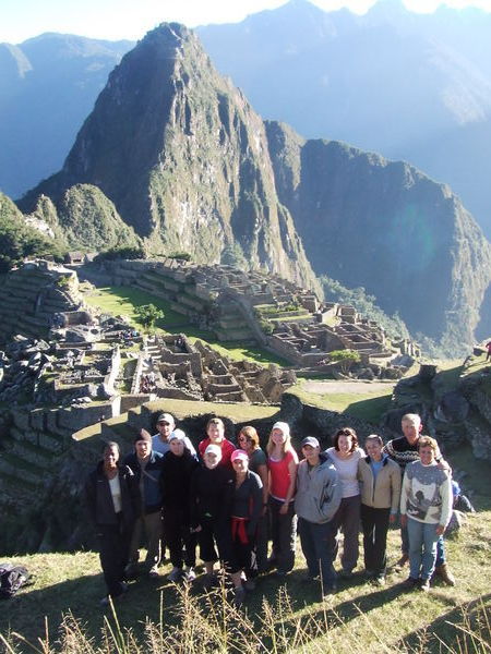 Machu Picchu group