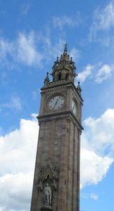 Belfast's Leaning Clock