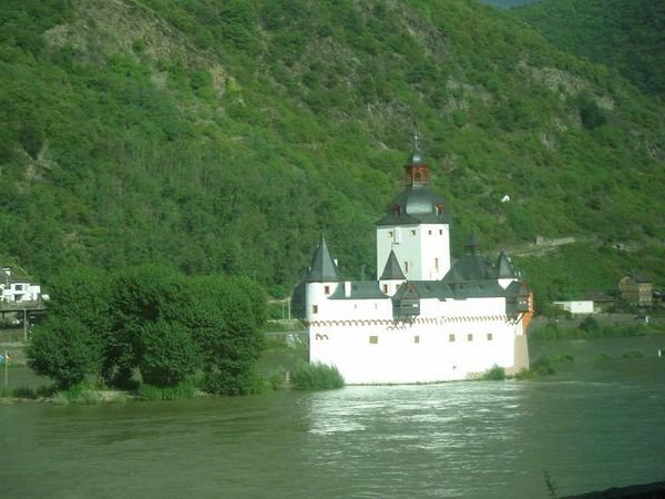 Old Toll Castle on the River
