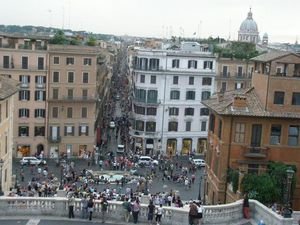 View From the Top of the Spanish Steps