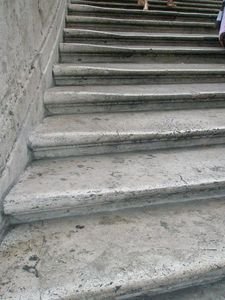 Check Out The Wear On The Steps