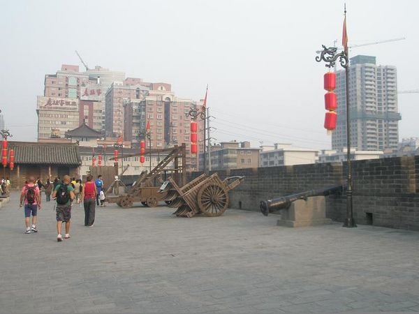 Xian Wall Weaponary