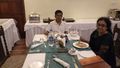 Dinner at the Tripura Castle Restaurant