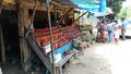 Sale of Pineapple, Jackfruits, etc. on the road fro Shillong to Guwahat
