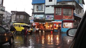 A street scene of Shillong