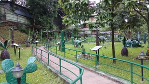 A view of Dinosar park in Itanagar