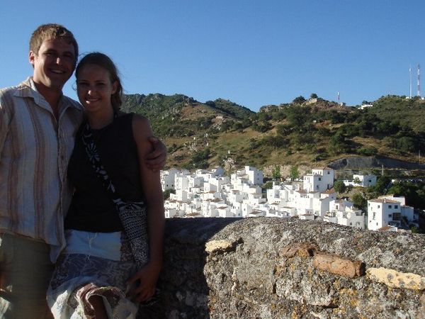 Us at the castle above Casares