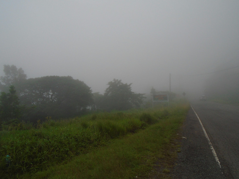 Driving through the highlands of Chiriquí province, towards Bocas del Toro
