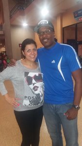 With Eybis at Albrook Terminal, Panama 