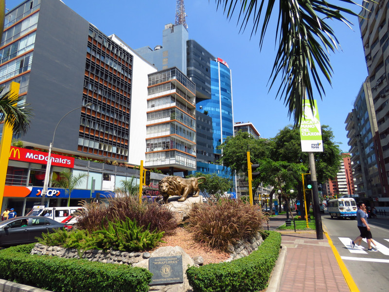Miraflores area, Lima
