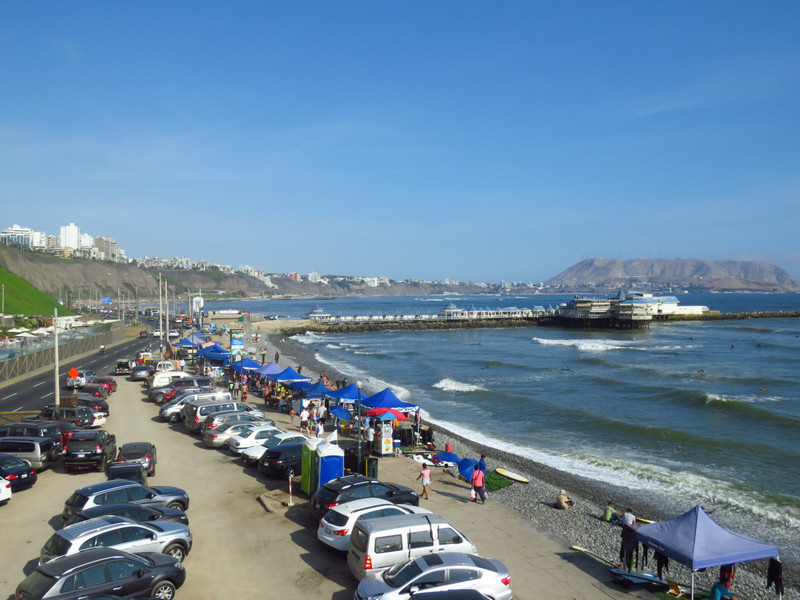 Pacific coast, Lima