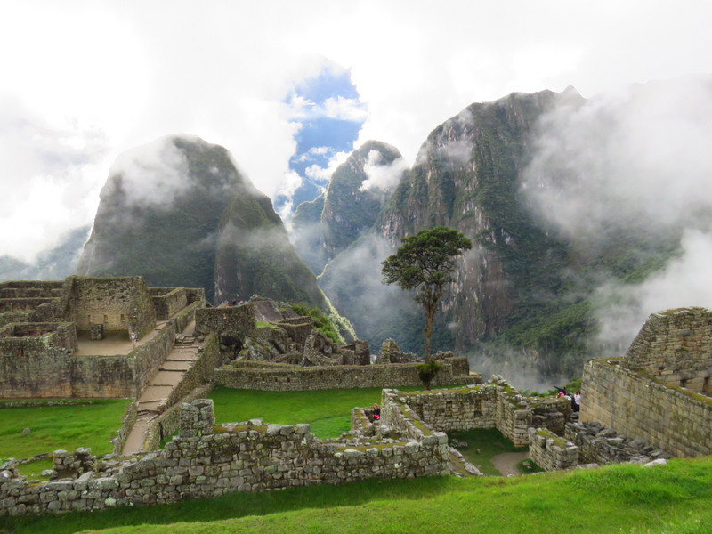 Stunning view of Machu Picchu