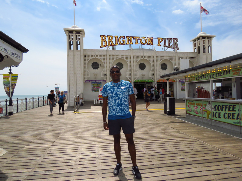 On Brighton Pier