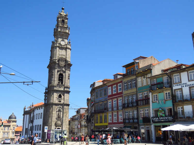 Tower of Sao Pedro dos Clerigos church, Porto