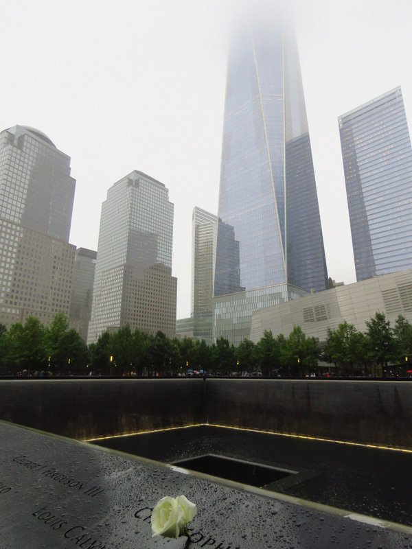 Site of the former World Trade Center (twin towers(, New York