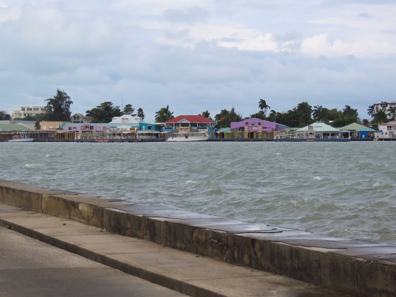 Belize City: Haulover Creek and Fort Street Tourism Village on the other side