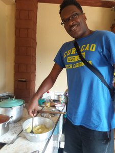 Cooking class in Antigua: preparing Tamal