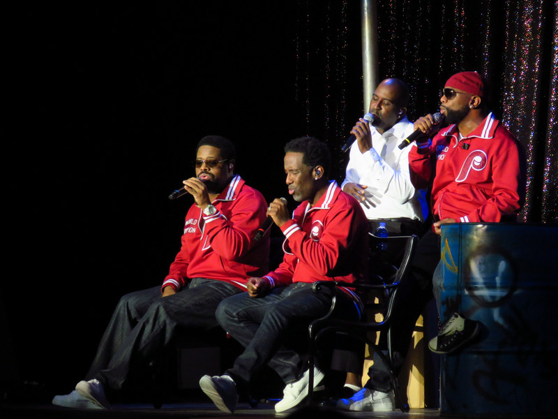Boyz II Men in concert at The Mirage Hotel