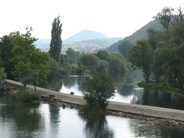 Park in Bihac, Bosnia & Herzegovina