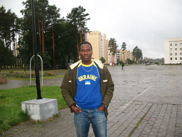 me in Slavutych, Ukraine