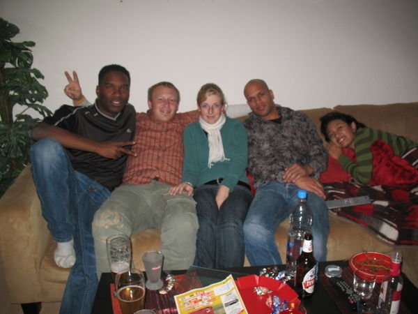 Me, Tobi, his gf, Patrick and Tata in Öberhausen, Germany