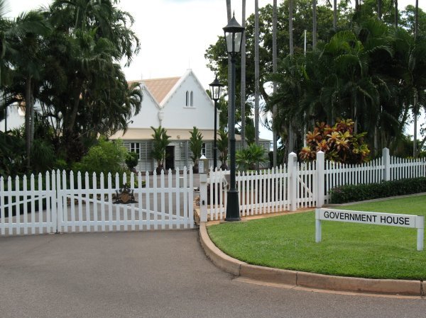 Government house in Darwin, Australia