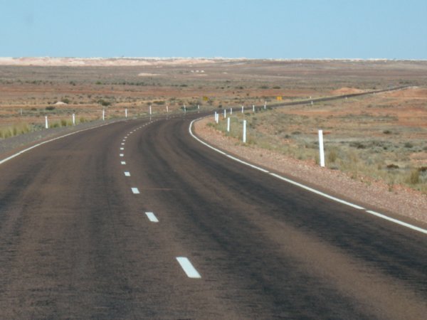 Stuart Highway, near Coober Pedy
