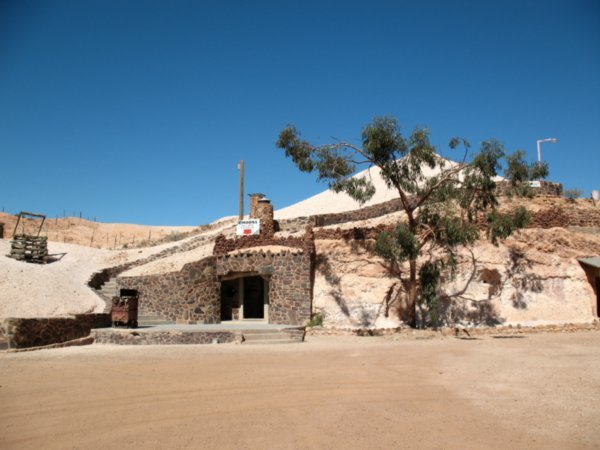 Tipical underground house in Coober Pedy