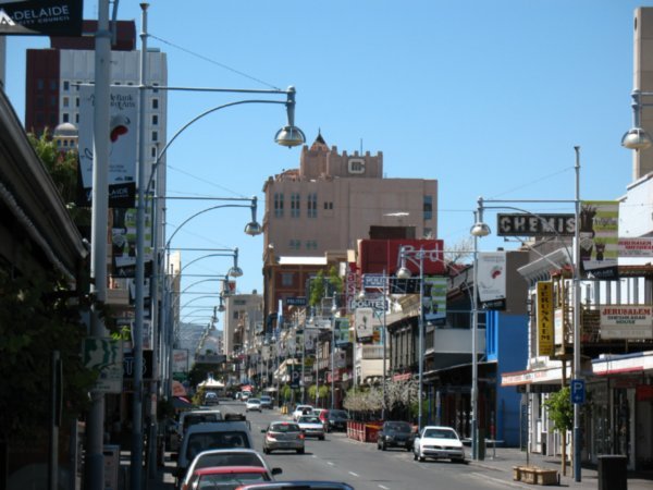 Adelaide: Hindley Street by day