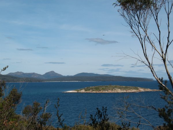 Eastern Tasmania landscape
