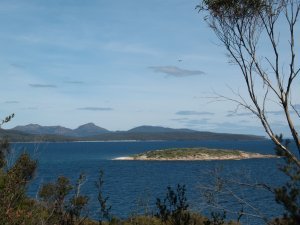 Eastern Tasmania landscape