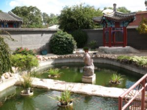 chinese garden in Bendigo
