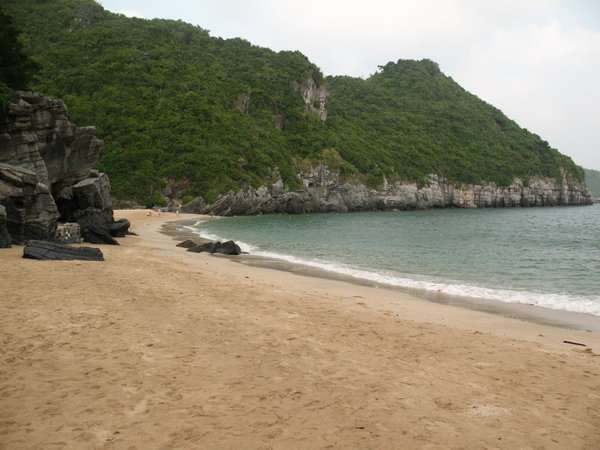 beach at Cat Ba Island - Halong Bay, Vietnam