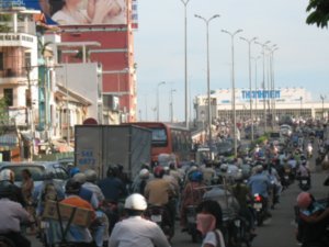 traffic in Ho Chi Minh City